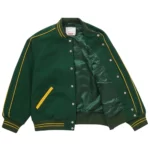 Supreme Green Jamie Reid Varsity Jacket