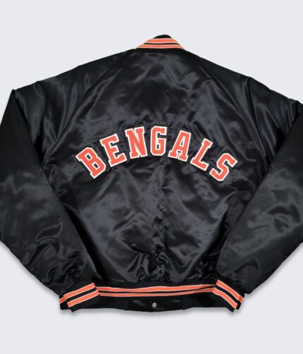 Bengals Vintage Starter Bomber Jacket