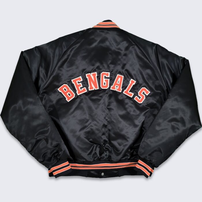 Bengals Vintage Starter Bomber Jacket