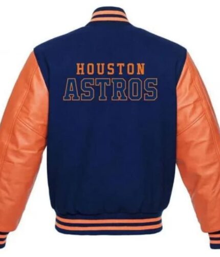 Men's Astros Varsity Letterman Jacket,