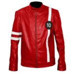 Men Ben 10 Alien Red Leather Jacket,leather jacket, Ben 10 leather jacket, ben 10 jacket, weleatherjacket, ben 10 Jacket, ben 10 red leather jacket, ben 10 mens jacket ben 10 mens leather jacket,red leather jacket, alien leather jacket, ben 10 red alien jacket
