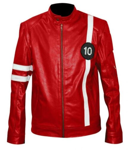 Men Ben 10 Alien Red Leather Jacket,leather jacket, Ben 10 leather jacket, ben 10 jacket, weleatherjacket, ben 10 Jacket, ben 10 red leather jacket, ben 10 mens jacket ben 10 mens leather jacket,red leather jacket, alien leather jacket, ben 10 red alien jacket