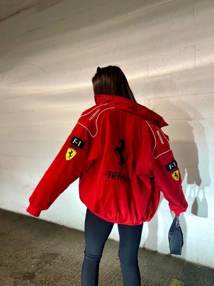 Lana Del Rey Ferrari Vintage Racing Jacket