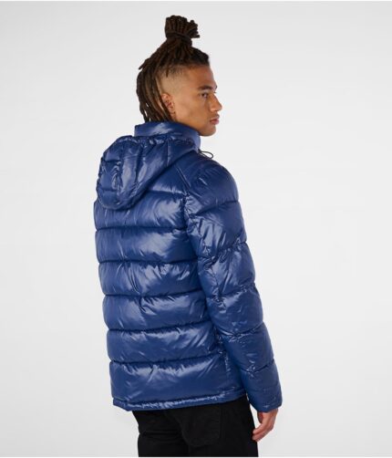 Men's Puffer Jacket With Removable Hood