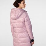 Women's Pink Puffer Hooded Jacket