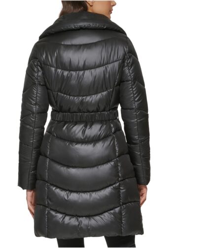 Women's Polyester Belted Neck Jacket