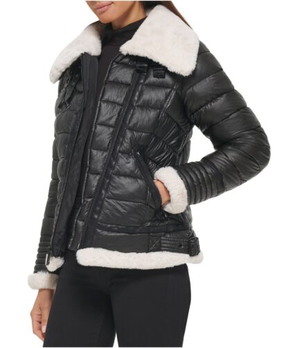 Women's Puffer Faux Polyester Jacket