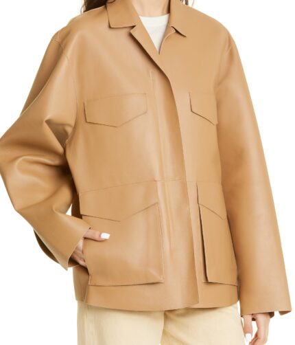 Army Oversized, Oversized Leather Jacket, Army Oversized Leather Jacket