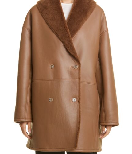 Lining Leather Genuine, Shearling Coat, Genuine Shearling Coat, Lining Leather Genuine Shearling Coat