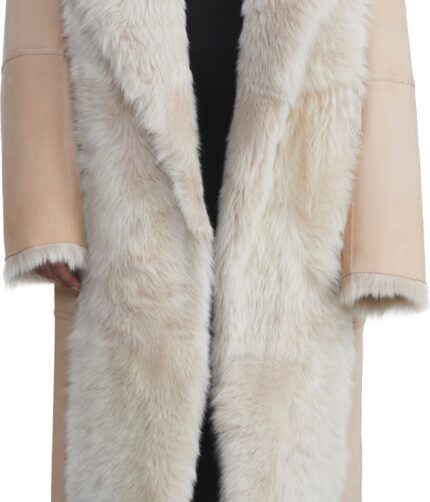 Dune Reversible Genuine, Genuine Shearling Coat, Dune Reversible Genuine Shearling Coat