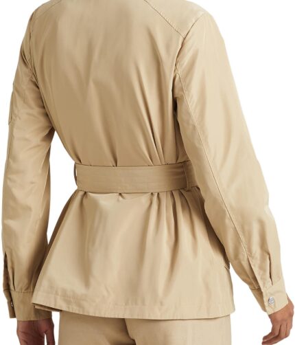 Dune Tan belted, Belted Jacket, Dune Tan Belted Jacket