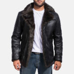 Men's Fur Leather Coat