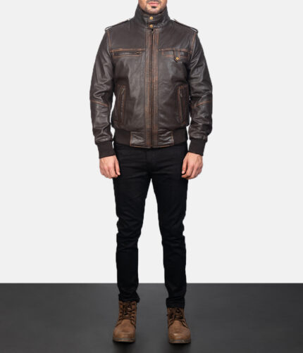 Glen Street Bomber Leather Jacket, glen street jacket, glen street leather jacket, glen bomber jacket,glen bomber leather jacket, leather jacket,men's jacket, men's leather jacket, brown jacket, brown leather jacket,bomber jacket, bomber leather jacket, brown bomber jacket, weleatherjacket