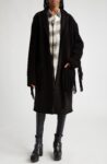 Suede Coat , Fringe Suede Coat, Coat Oversized, Fringe Suede Coat Oversized