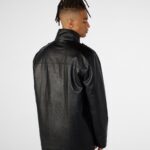 Men's Four-Pocket Leather Jacket