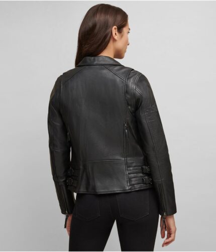 Women's Rider Performance Leather Jacket,