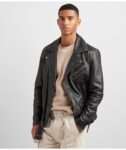 Men's Black Leather Jacket, Men's Black Leather Jacket, weleatherjacket