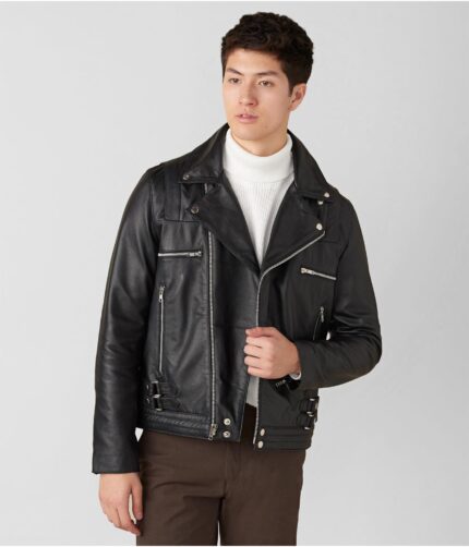 Men's Shoulder Stitching Leather Jacket, shoulder stitching jacket, men's stitching jacket,Men's Shoulder Stitching Leather Jacket,shoulder quilted leather jacket,quilted leather jacket, weleatherjacket