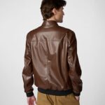 Men's Bomber Leather Jacket