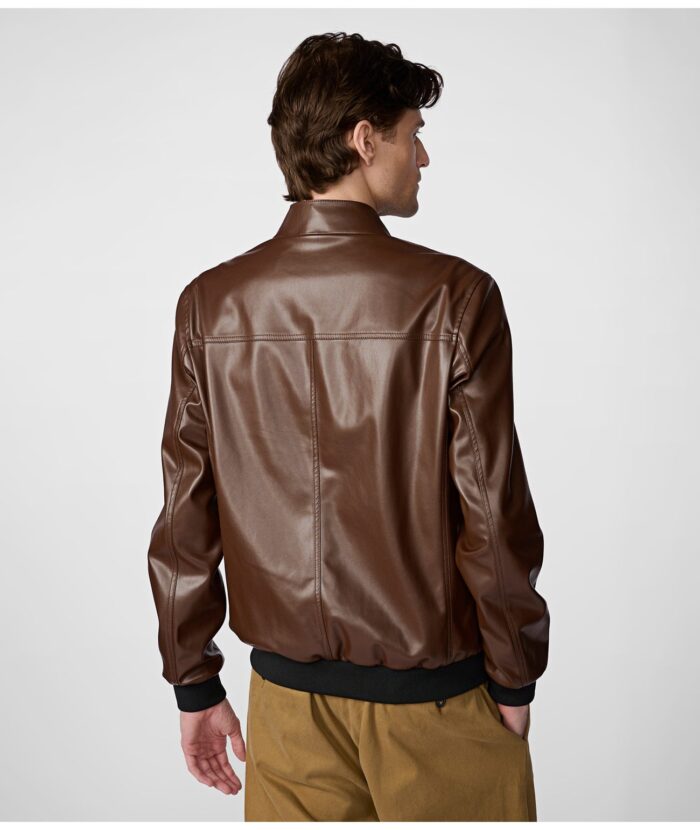 Men's Bomber Leather Jacket