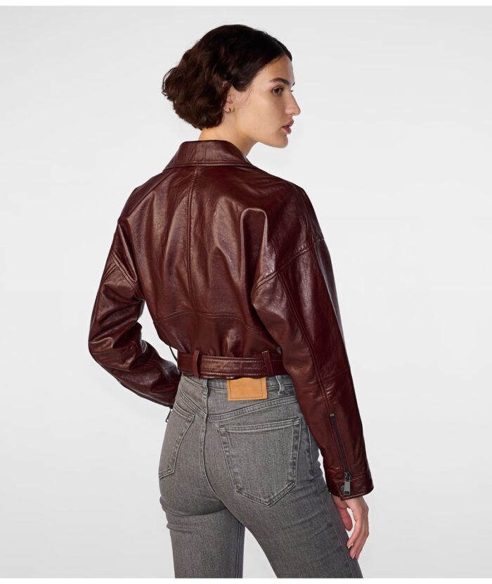 Amelia Moto Leather Jacket
