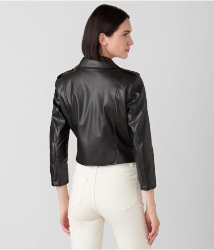 Women's Biker Leather Jacket