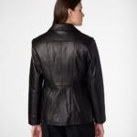 Women's Thinsulate Blazer Leather Jacket