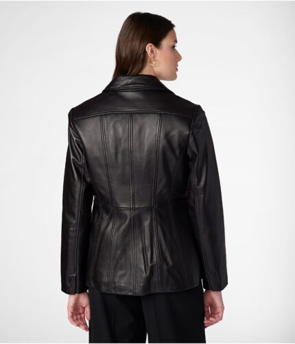 Women's Thinsulate Blazer Leather Jacket